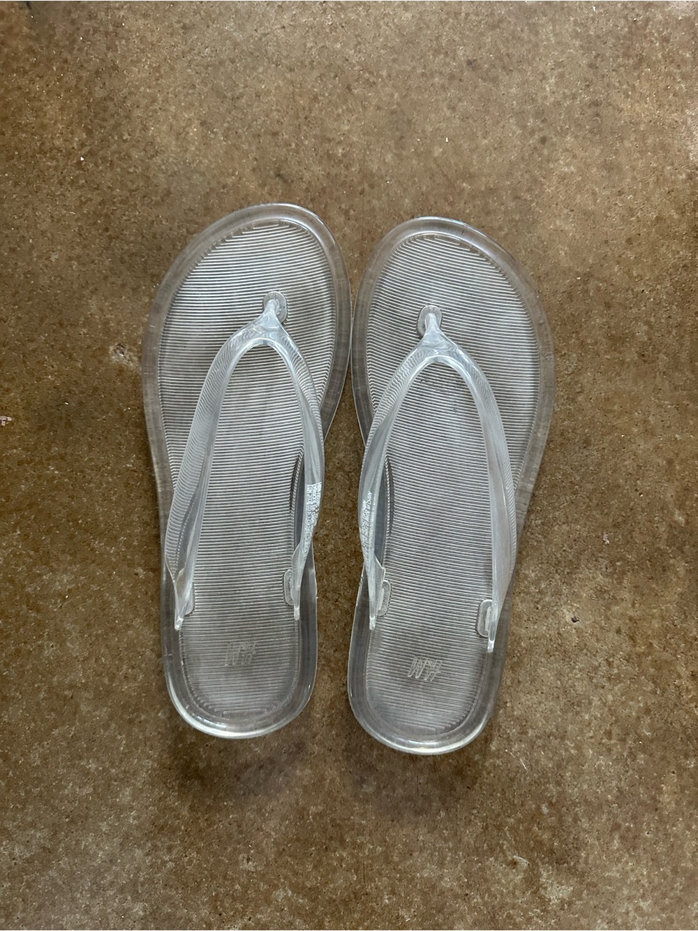 H&M Clear Jelly Flip Flop Sandals - Transparent - Picture 2 of 3